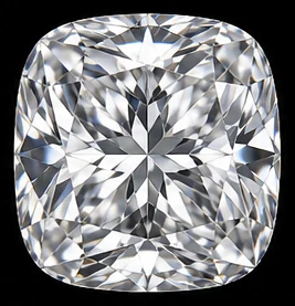 Cushion cut diamond