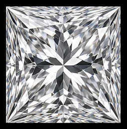 Princess cut diamond
