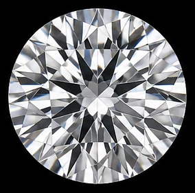 Round brilliant cut diamond