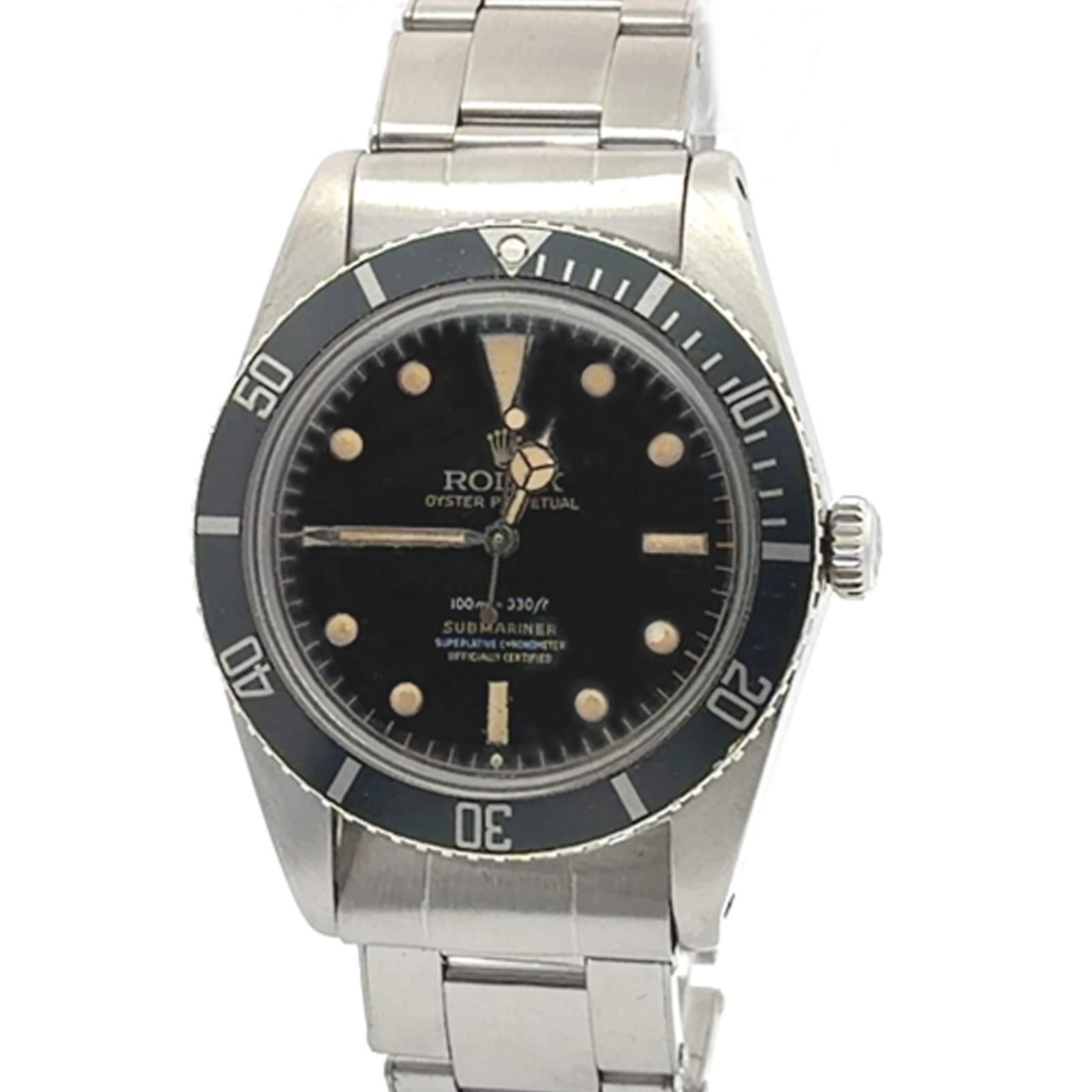 Vintage Rolex Submariner 5508, authenticated and DA Certified at Diamonds Above Austin