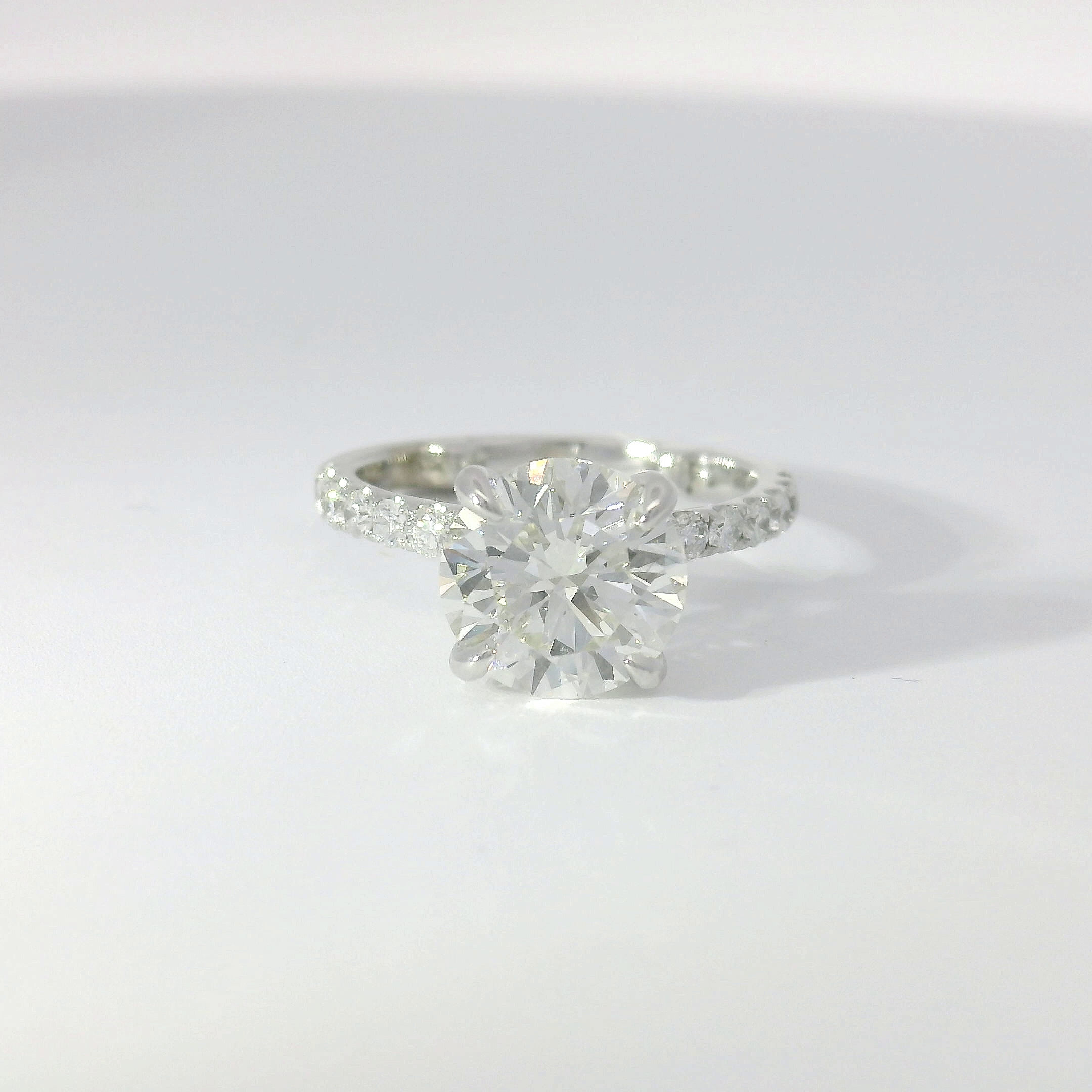Custom right-hand diamond ring